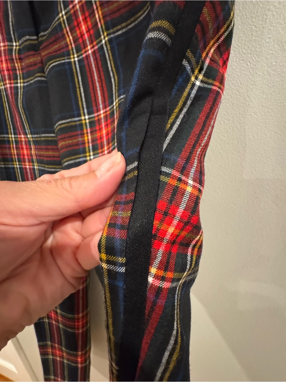 Women's J. Crew Tartan Plaid Wool Pants, Size 8 NEW Christmas Winter - Picture 5 of 7